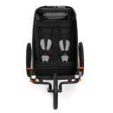 Kinderkraft Nava 3-in-1 Stroller - Sunny Orange