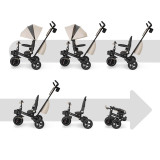 Kinderkraft Spinstep 2 Plus Tricycle - Beige