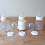 Fraupow Combi Feed Baby Bottles (3 Pack)