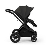 Ickle Bubba Stomp Luxe Cabriofix i-Size Travel System - Black/Charcoal Grey/Black