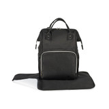 Ickle Bubba Stomp Luxe Cabriofix i-Size Travel System - Black/Charcoal Grey/Tan