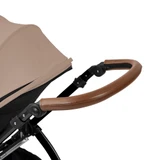 Ickle Bubba Stomp Luxe Cabriofix i-Size Travel System - Black/Desert/Tan