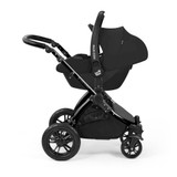 Ickle Bubba Stomp Luxe Cabriofix i-Size Travel System - Black/Midnight/Black