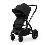Ickle Bubba Stomp Luxe Cabriofix i-Size Travel System - Black/Midnight/Black