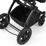 Ickle Bubba Stomp Luxe Cabriofix i-Size Travel System - Black/Midnight/Tan