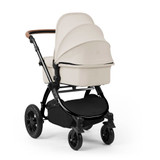 Ickle Bubba Stomp Luxe Cabriofix i-Size Travel System - Black/Stone/Tan