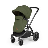 Ickle Bubba Stomp Luxe Cabriofix i-Size Travel System - Black/Woodland/Black