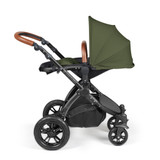 Ickle Bubba Stomp Luxe Cabriofix i-Size Travel System - Black/Woodland/Tan