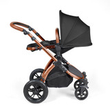 Ickle Bubba Stomp Luxe Cabriofix i-Size Travel System - Bronze/Midnight/Tan