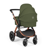 Ickle Bubba Stomp Luxe Cabriofix i-Size Travel System - Bronze/Woodland/Black