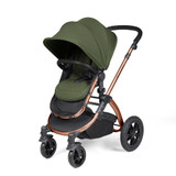 Ickle Bubba Stomp Luxe Cabriofix i-Size Travel System - Bronze/Woodland/Black