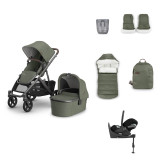 Uppababy VISTA V3 Cloud T i-Size Travel System Bundle - Evelyn