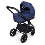 My Babiie MB450 LUXE 3-in-1 Travel System + Rotating Car Seat, Toddler Seat & Base - Indigo