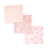 Tutti Bambini Muslin Squares 3pk - Tiny Tails