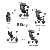 smarTrike Wonder Max Trike - Deep Sage