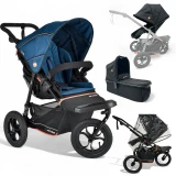 Out N About Nipper V6 Switch Newborn Bundle - Highland Blue