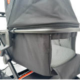 Out N About Nipper V6 Plus Switch Newborn Bundle - Rocksalt Grey