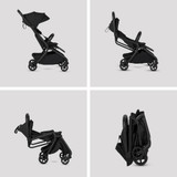 Silver Cross Nia Pebble 360 Pro2 Travel System with Accessories - Onyx