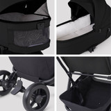 Silver Cross Nia Pebble 360 Pro2 Travel System with Accessories - Onyx