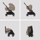 Silver Cross Nia Cloud T Travel System - Champagne