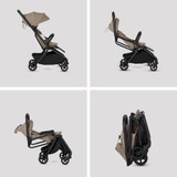 Silver Cross Nia Cloud T Travel System - Champagne