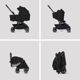 Silver Cross Nia Cloud T Travel System - Onyx