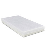 Ickle Bubba Coleby Cot Bed & Premium Sprung Mattress - White