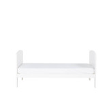 Ickle Bubba Coleby Cot Bed & All Seasons Premium Pocket Sprung Mattress - Scandi White