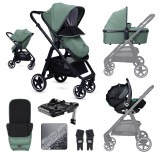 Miniuno VenToura Travel System + Base - Shamrock