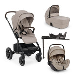 Nuna Mixx Next + Arra Flex & Base Curv Travel System Bundle - Chateau