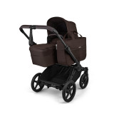 Bugaboo Donkey 6 Twin Stroller - Cocoa Brown
