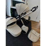 My Babiie MB450 LUXE 2-in-1 Pushchair & Carrycot - Feather (Ex-Display)