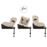 Cybex Sirona Ti i-Size Plus (360 Spin) - Cozy Beige