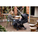 Ickle Bubba Aries Double Autofold Stroller (lifestyle)