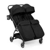 Ickle Bubba Aries Double Max Autofold Stroller - Black