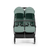 Ickle Bubba Aries Double Max Autofold Stroller - Sage Green