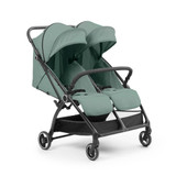 Ickle Bubba Aries Double Max Autofold Stroller - Sage Green