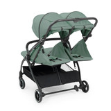 Ickle Bubba Aries Double Max Autofold Stroller - Sage Green