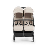 Ickle Bubba Aries Double Prime Autofold Stroller - Stone