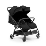 Ickle Bubba Aries Double Prime Autofold Stroller - Black