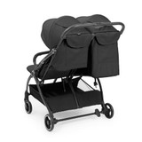 Ickle Bubba Aries Double Prime Autofold Stroller - Graphite Grey