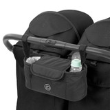 Ickle Bubba Aries Double Prime Autofold Stroller - Graphite Grey