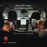 Silver Cross Complete Plus 360 Family Car Seat Bundle - Natural Taupe