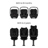 Silver Cross Complete Plus 360 Family Car Seat Bundle