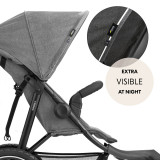 Hauck Runner 2 - Melange Grey