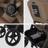 Silver Cross Breez Stroller - Maple