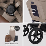 Silver Cross Breez Accessory Bundle - Champagne