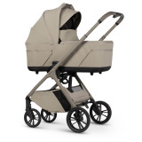 Venicci Tila 2-in-1 Pram (11-piece Essential Bundle) - Latte