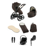 egg® 3 Luxury Cloud T i-Size Special Edition Bundle - Turkish Coffee