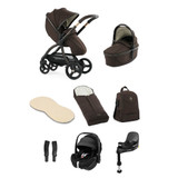 egg® 3 Luxury Pebble 360 Pro2 i-Size Special Edition Bundle - Turkish Coffee